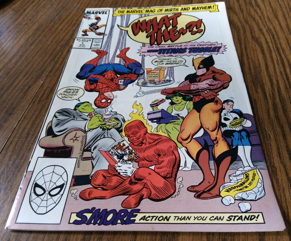 What The--?! #1 August 1988 Marvel Comics